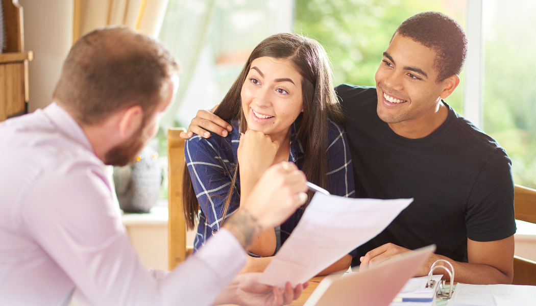 Smiling professional woman in an office setting