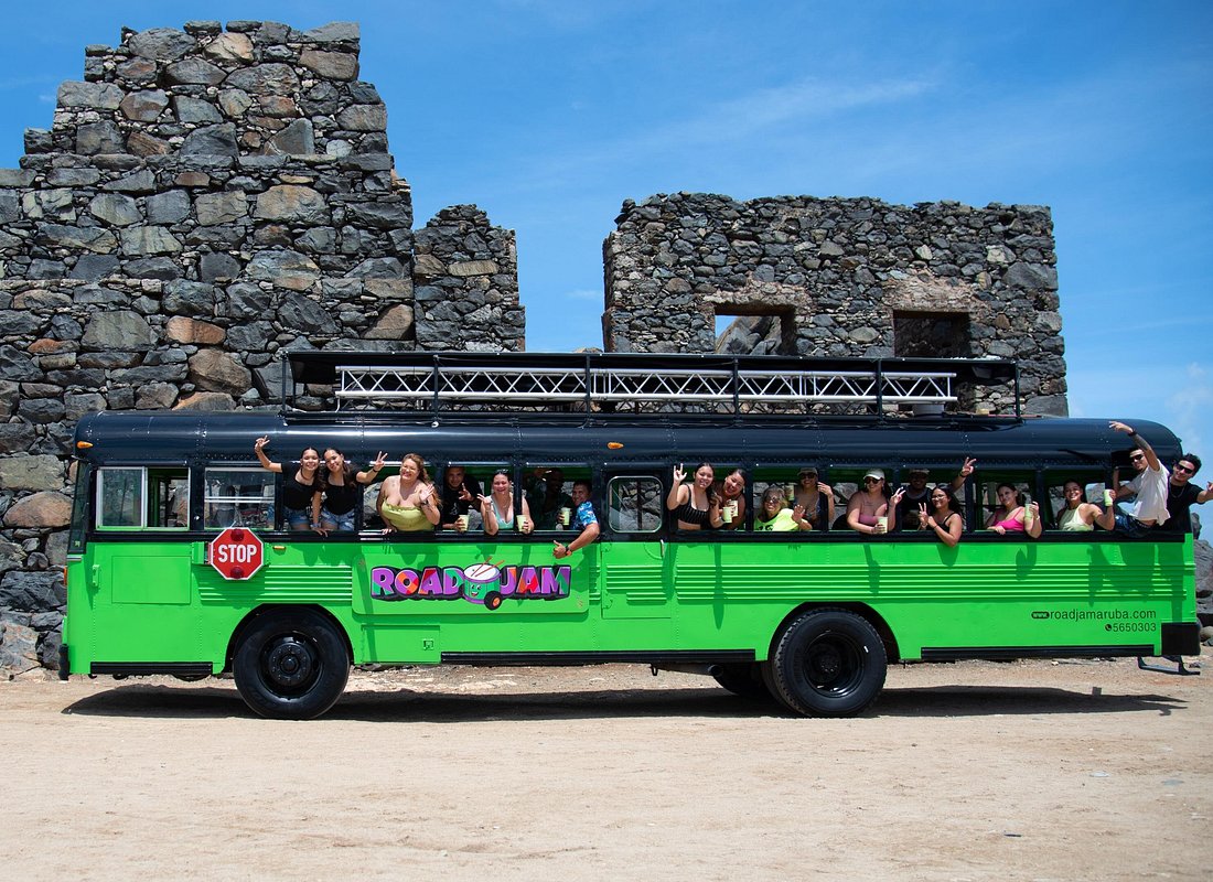 Aruba Sightseeing Tour on Party Bus