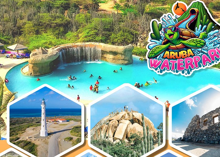 Explore Aruba Bus Tour and Waterpark Adventure - Fun-filled day tour