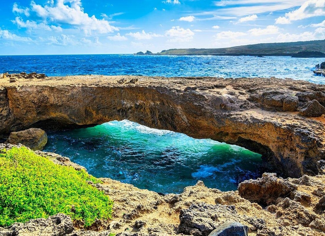 Explore Aruba Bus Tour and Waterpark Adventure