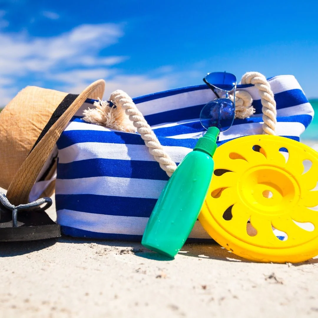 Essential beach gear and accessories