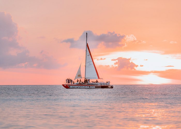 Octopus Aruba sunset cruise in Aruba