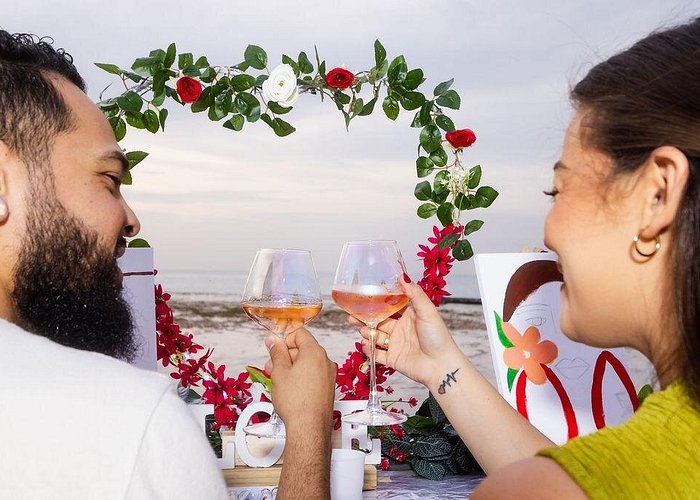 Private Sip and Paint Experience for Couples in Aruba