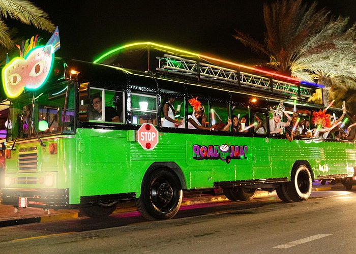 Road Jam Party Bus party bus in Aruba